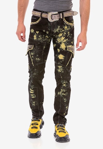 CIPO & BAXX Jeans in Yellow: front