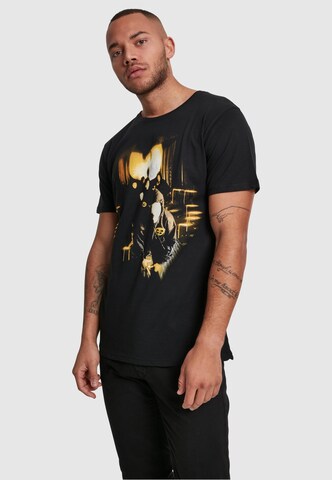 Mister Tee Shirt 'Wu-Wear Masks' in Black