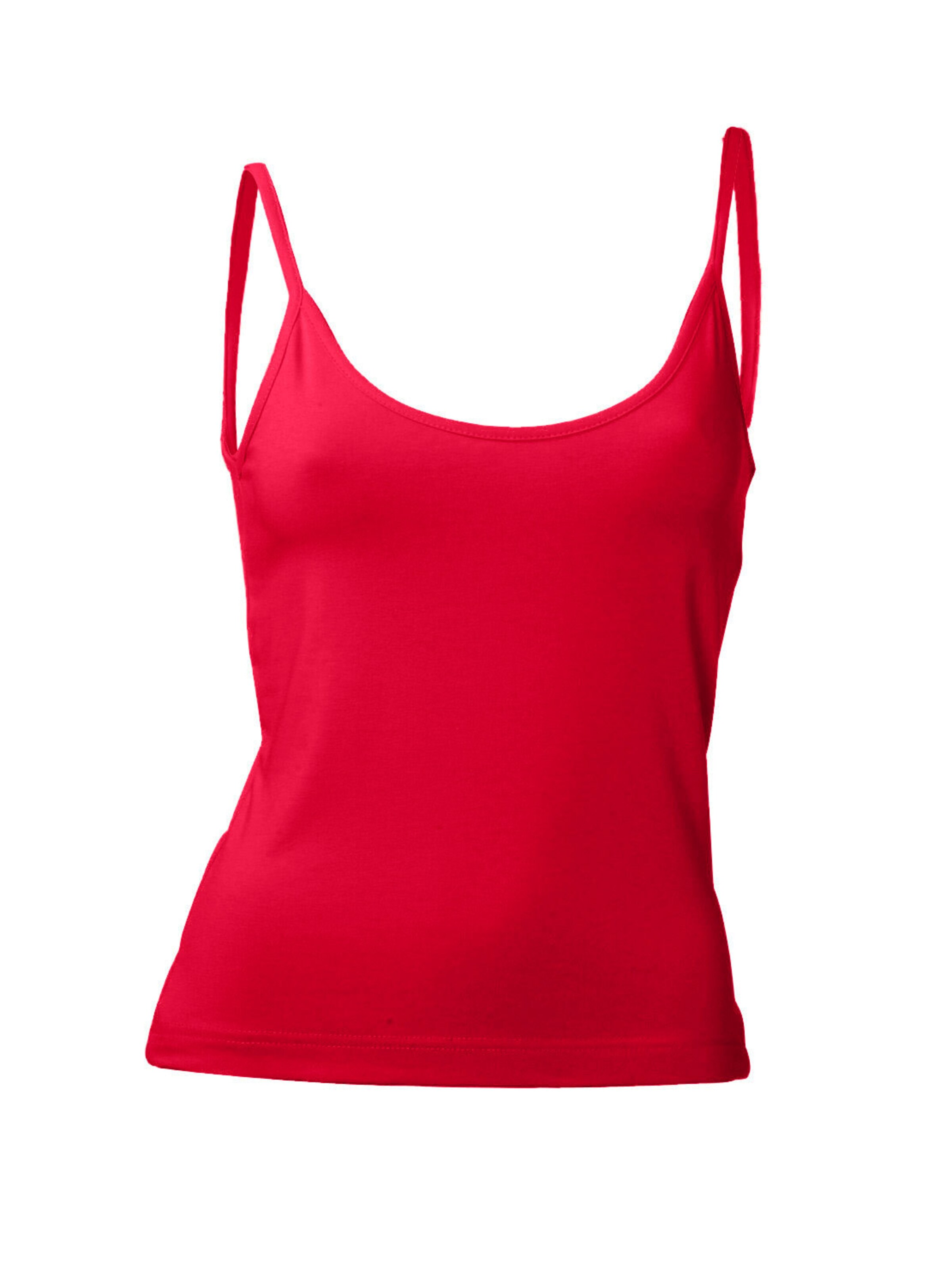 Top di heine in rosso: frontale