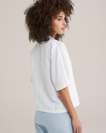WE Fashion Bluse i hvit
