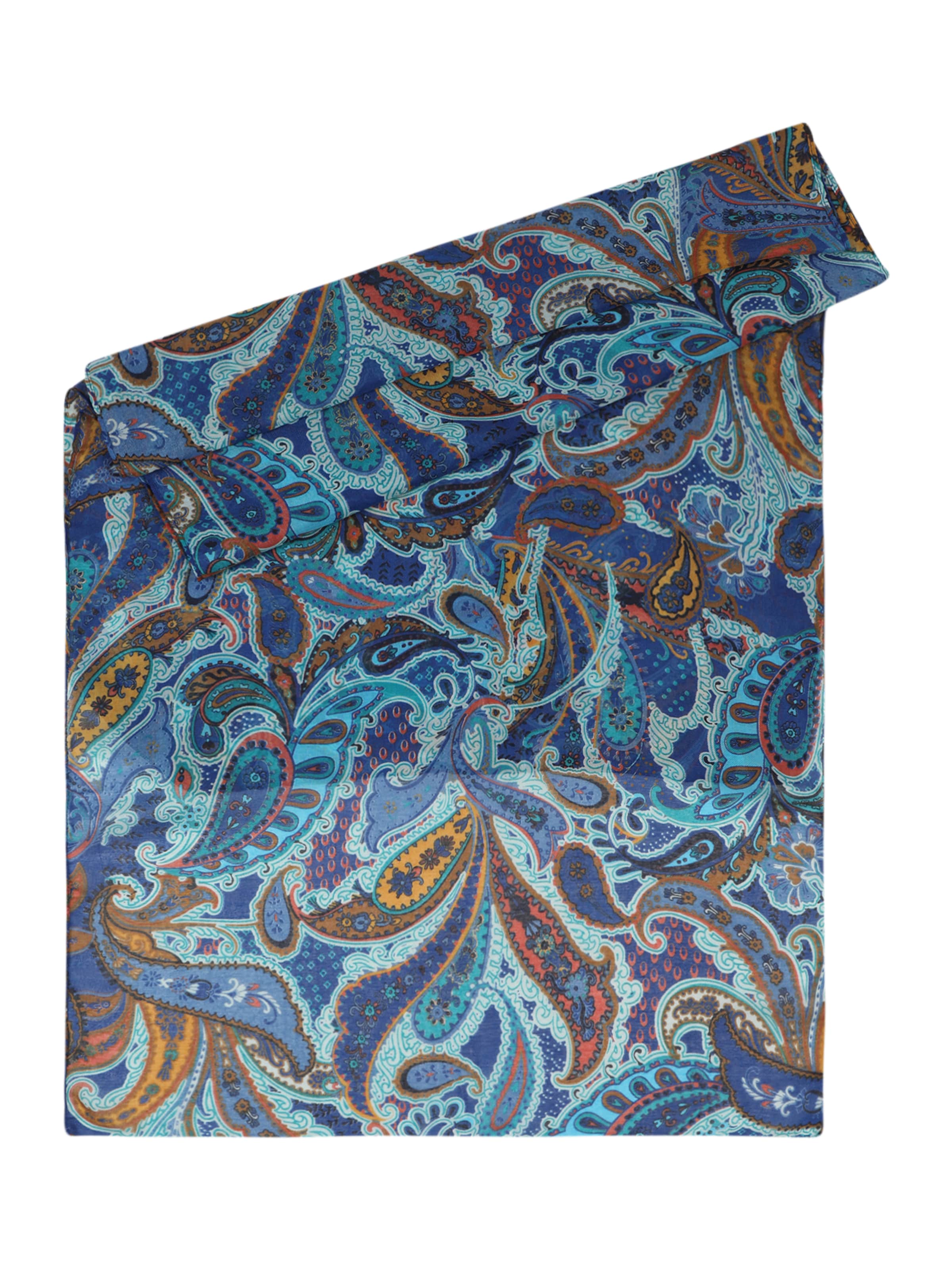 CODELLO Scarf in Blue: front