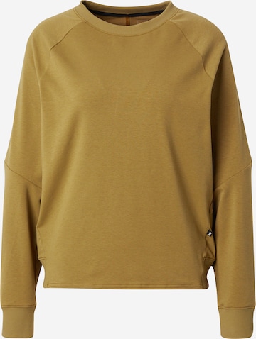 On - Sweatshirt 'Movement' em verde: frente