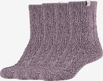 SKECHERS Socks in Purple: front