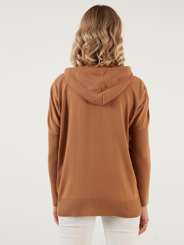 LELA Pullover 'Lela' in Braun