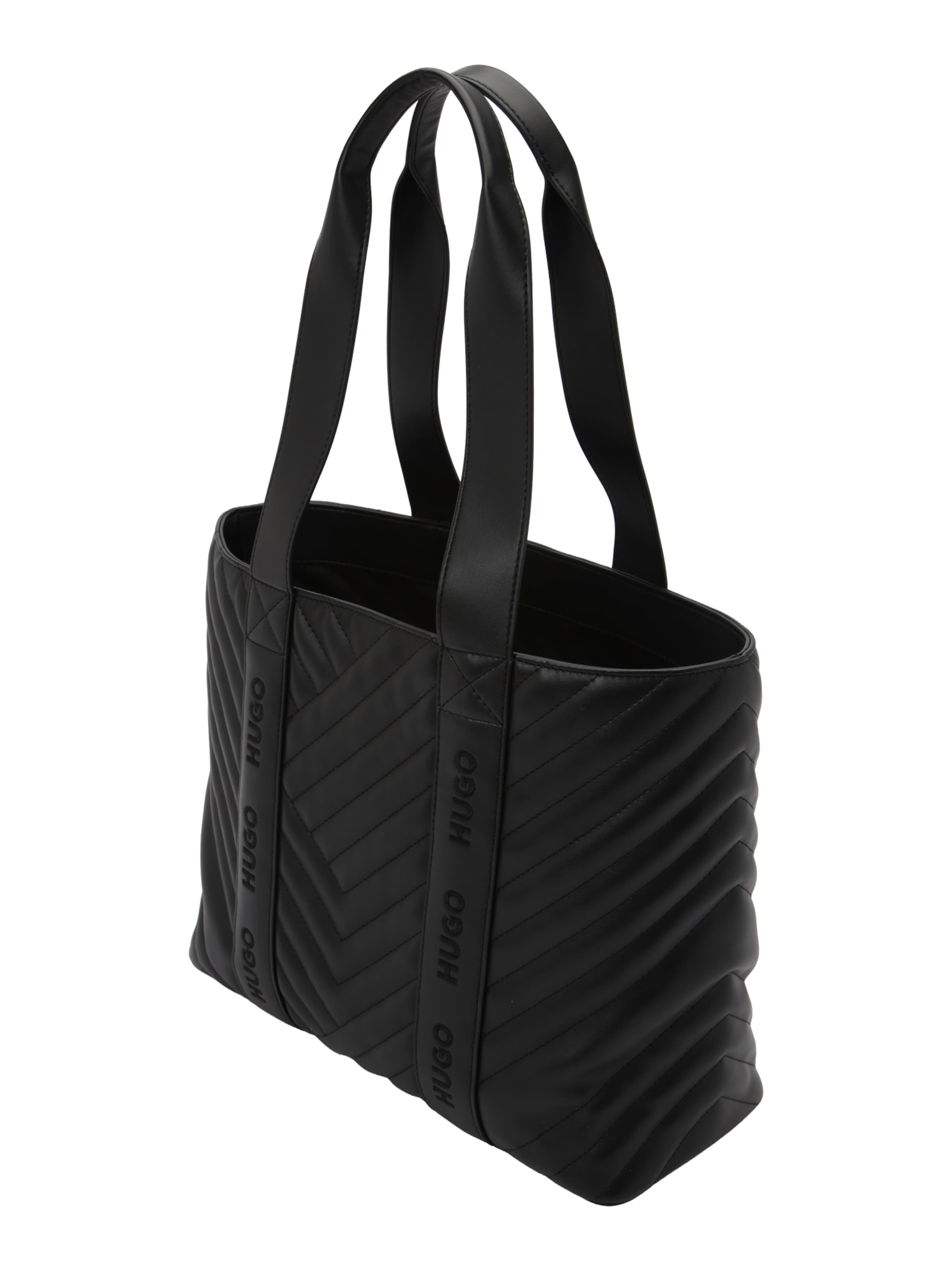 HUGO - Shopper 'Becky QL' em preto