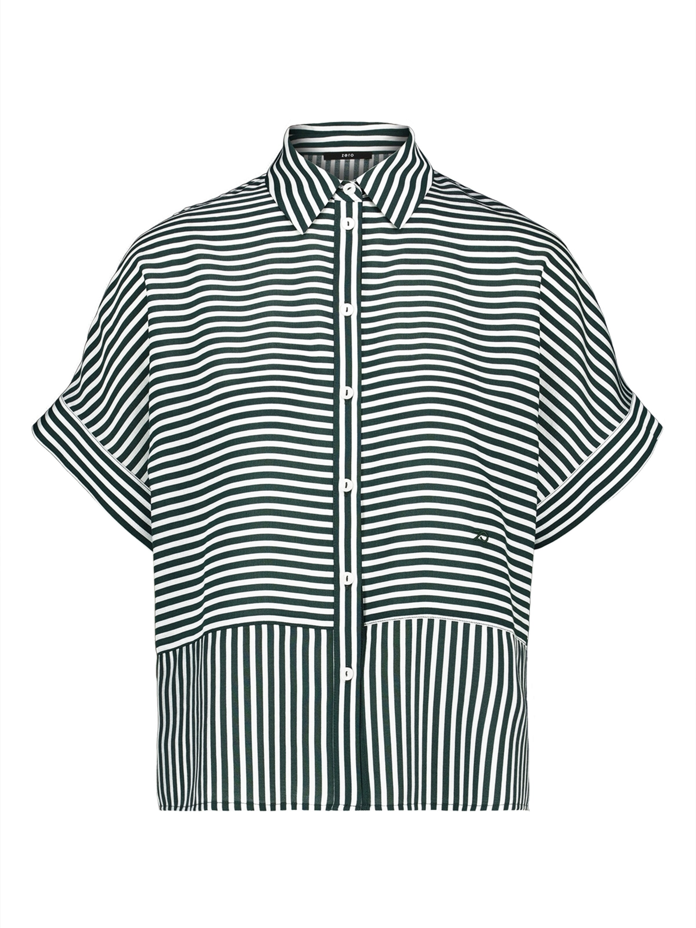 zero Blouse in Green: front