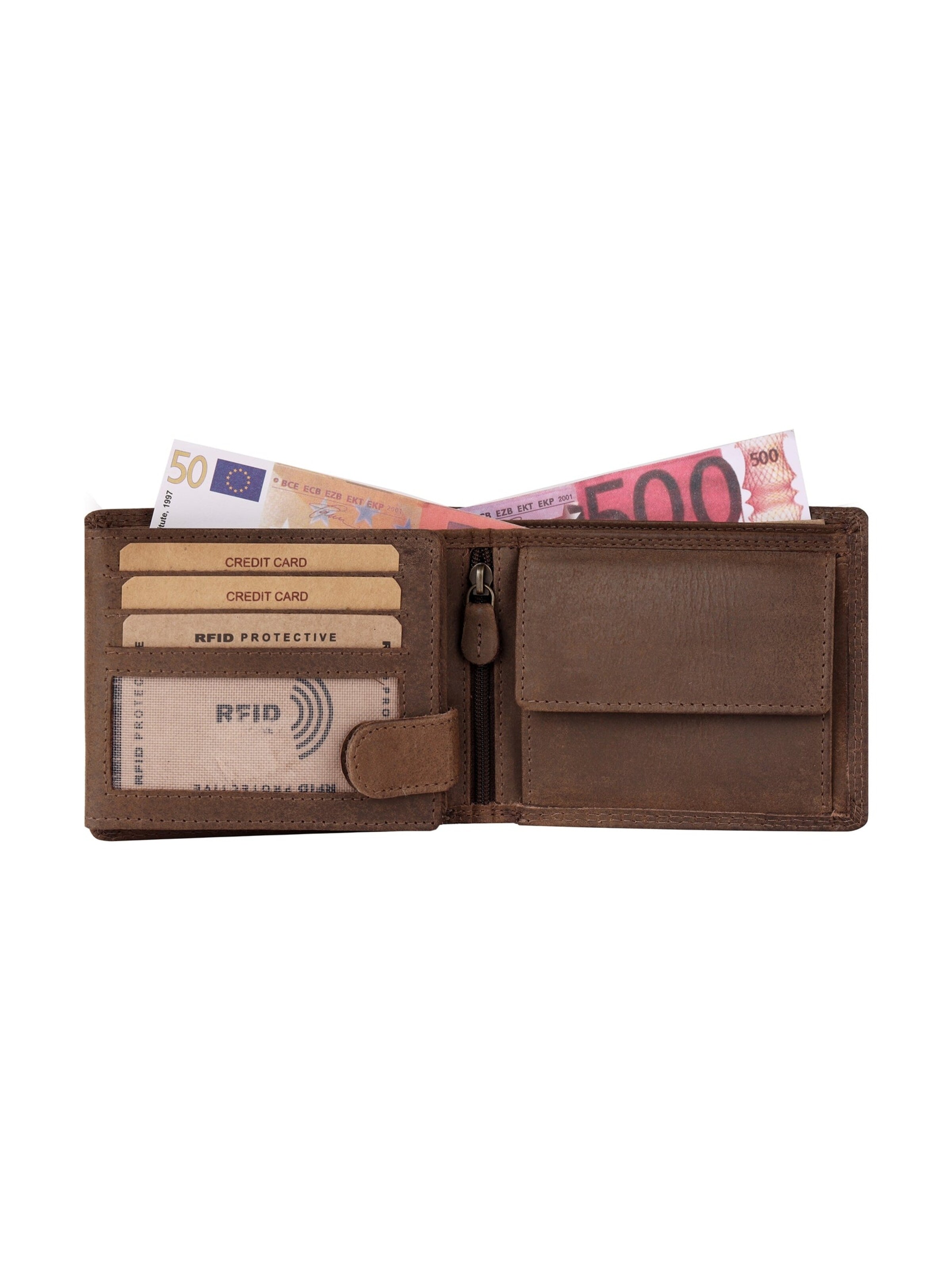 Benthill Wallet in Brown