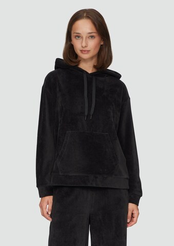 Sweat-shirt s.Oliver en noir : devant