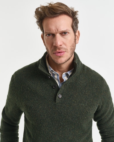 GANT Pull-over en olive, Vue avec produit