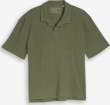 TOM TAILOR DENIM Poloshirt in Grün: Vorderseite