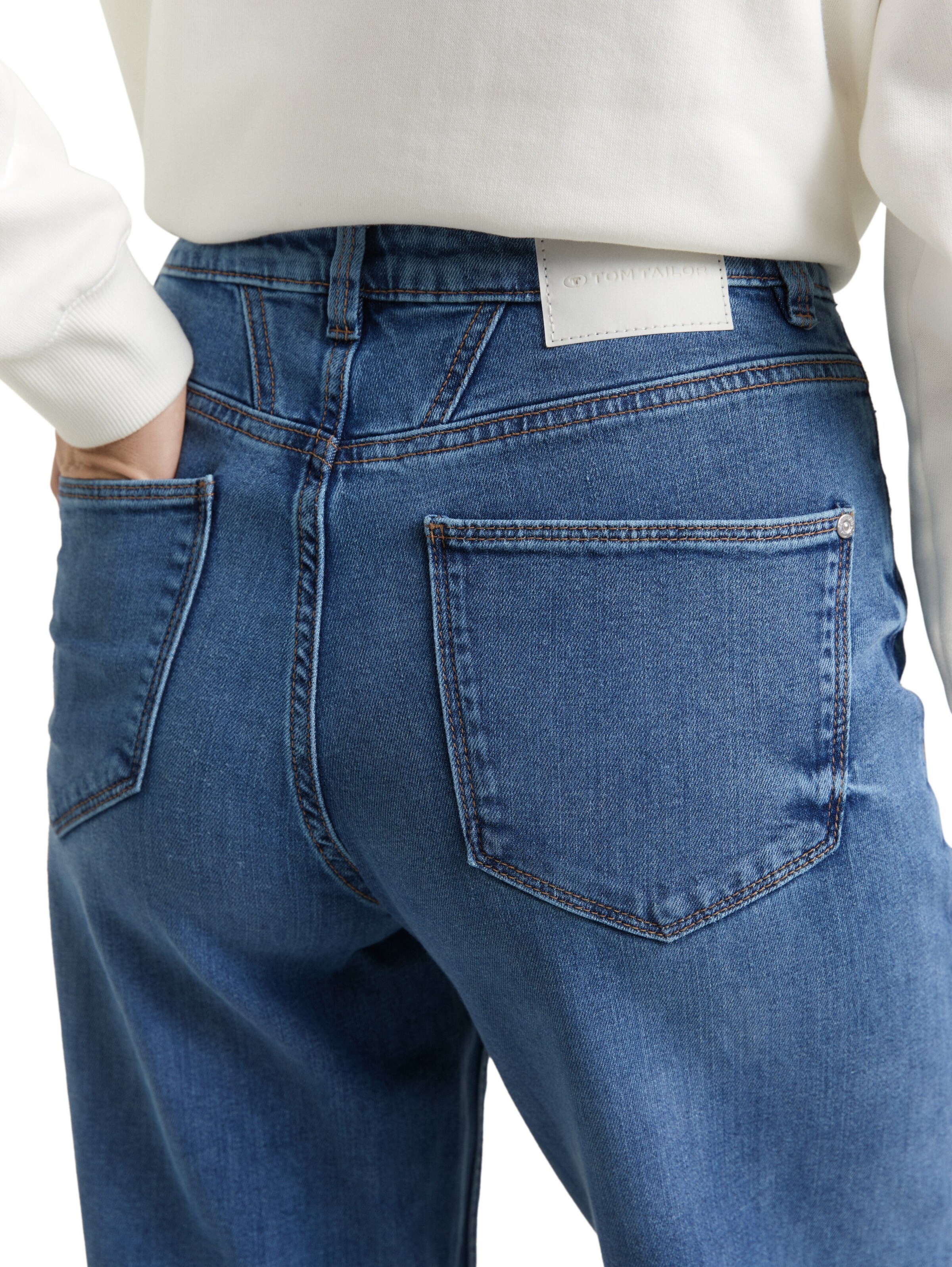 Wide Leg Jean 'Madina' TOM TAILOR en bleu