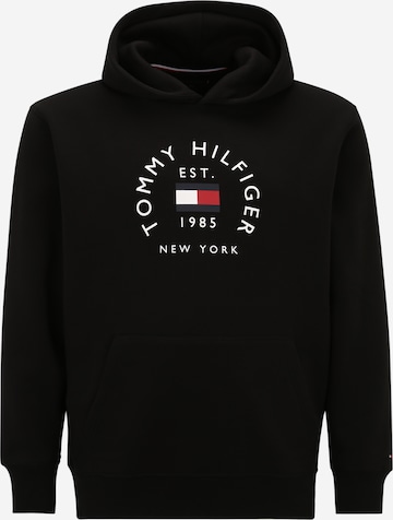 Tommy Hilfiger Big & Tall Sweatshirt in Schwarz: predná strana