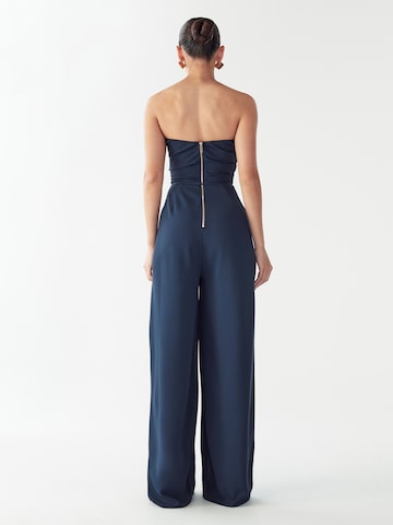 BWLDR Jumpsuit 'Siand' i blå: baksida