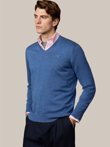 Hackett London Sweater 'Ess' in Blue