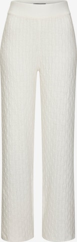 FRENCH CONNECTIONWide Leg/ Široke nogavice Hlače - bež boja: prednji dio