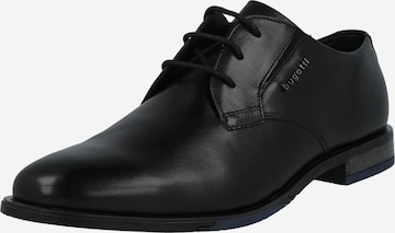 bugatti - Sapato com atacadores 'Gapo' em preto: frente