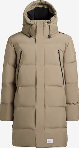 Cappotto invernale 'Morse3' di khujo in verde: frontale