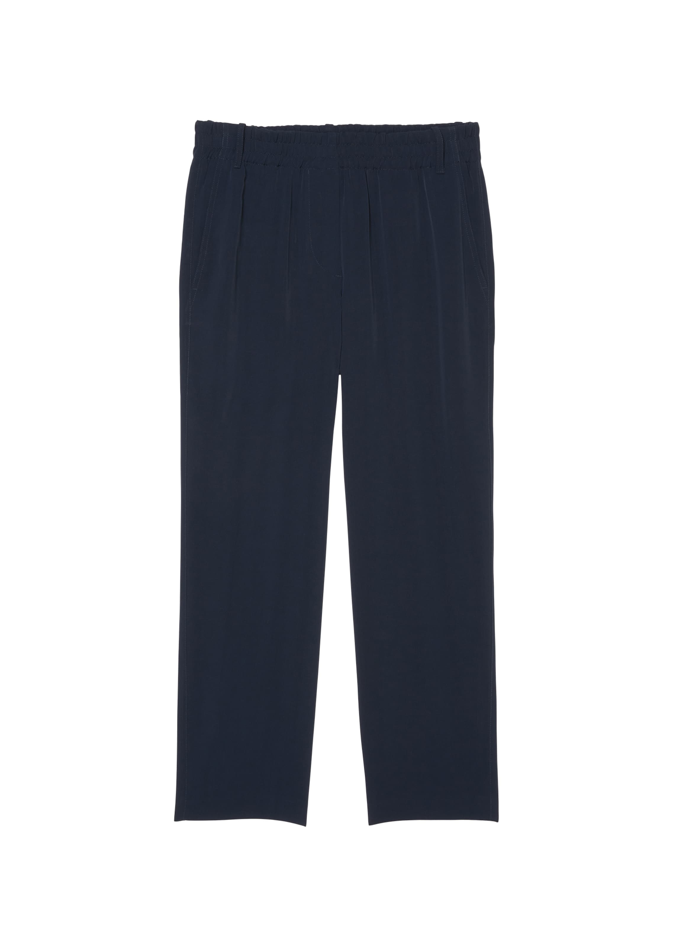 Marc O'Polo Loose fit Trousers in Blue: front