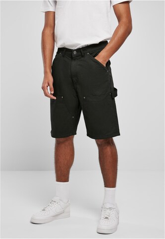 regular Pantaloni di Urban Classics in nero: frontale