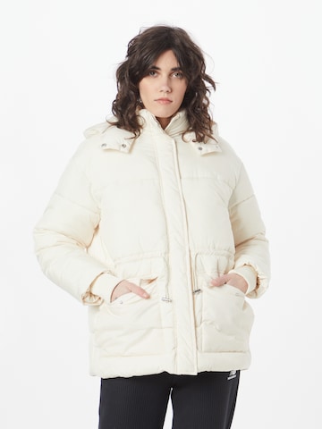 Urban Classics Zimní bunda – béžová: přední strana