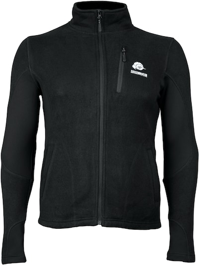 Guggen Mountain Athletic Fleece Jacket 'Fusion Fleecejacke MML01 Wanderjacke' in Black, Item view