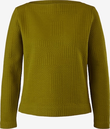 Sweat-shirt s.Oliver en vert