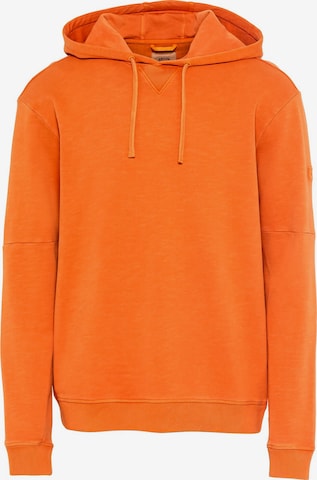 CAMEL ACTIVE Sweatshirt in Oranje: voorkant