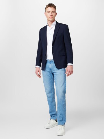 Coupe slim Veste de costume BURTON MENSWEAR LONDON en bleu