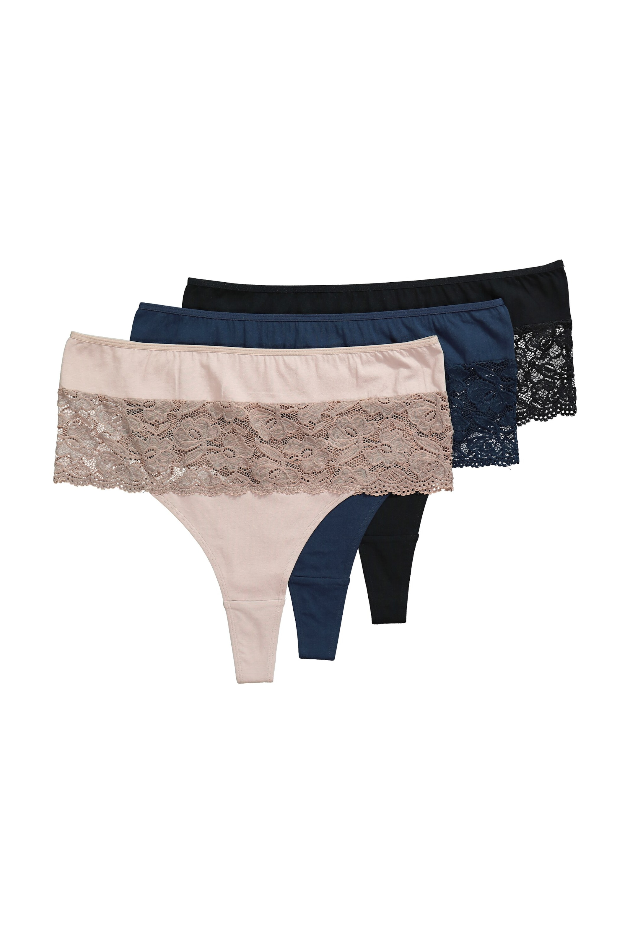 Ulla Popken Slip in Gemengde kleuren: voorkant