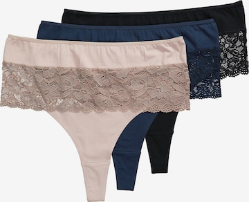 Slip Ulla Popken en mélange de couleurs : devant