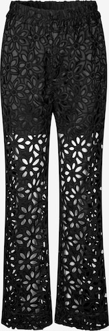 Dea KudibalLoosefit Hlače 'Miko' - crna boja: prednji dio