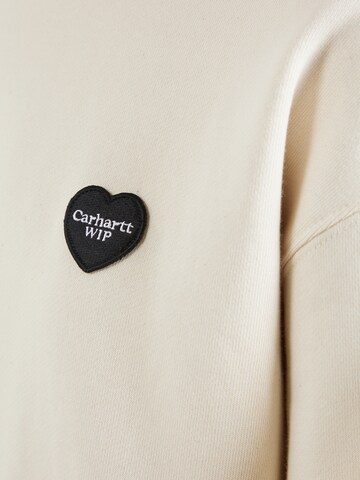 Carhartt WIP Sweatshirt 'Ingo' in Beige