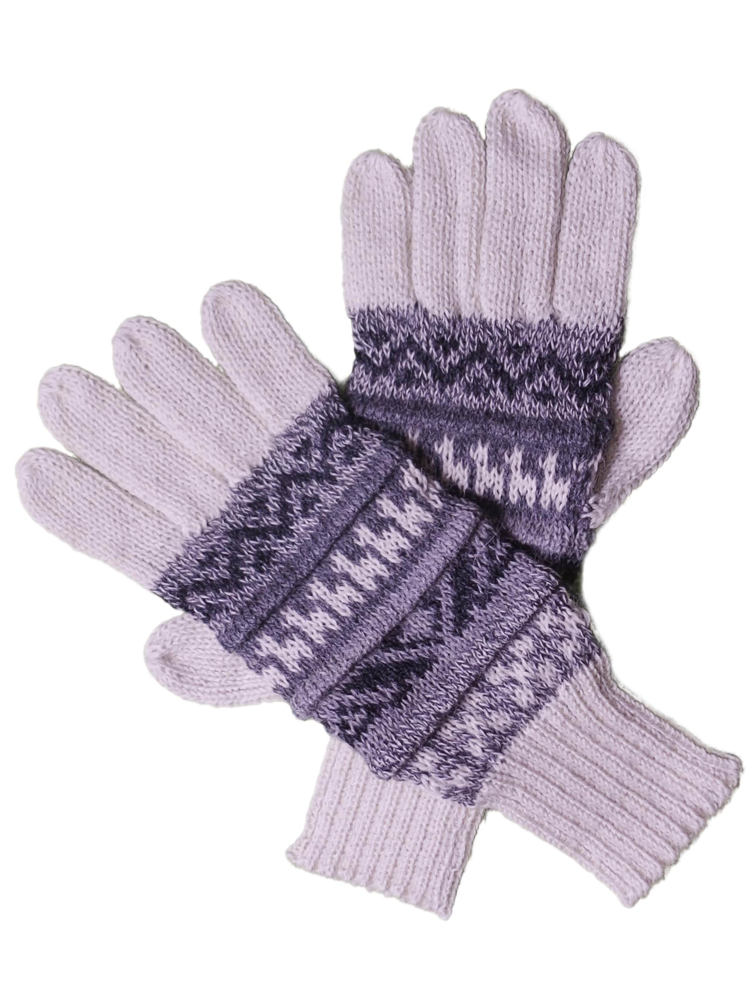 Posh Gear Vingerhandschoenen 'Guantilissi' in Wit: voorkant