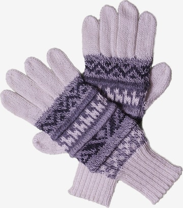 Posh Gear Vingerhandschoenen 'Guantilissi' in Wit: voorkant