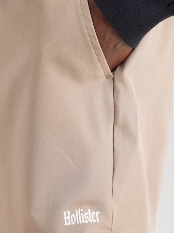 HOLLISTER Avar lõige Püksid, värv pruun