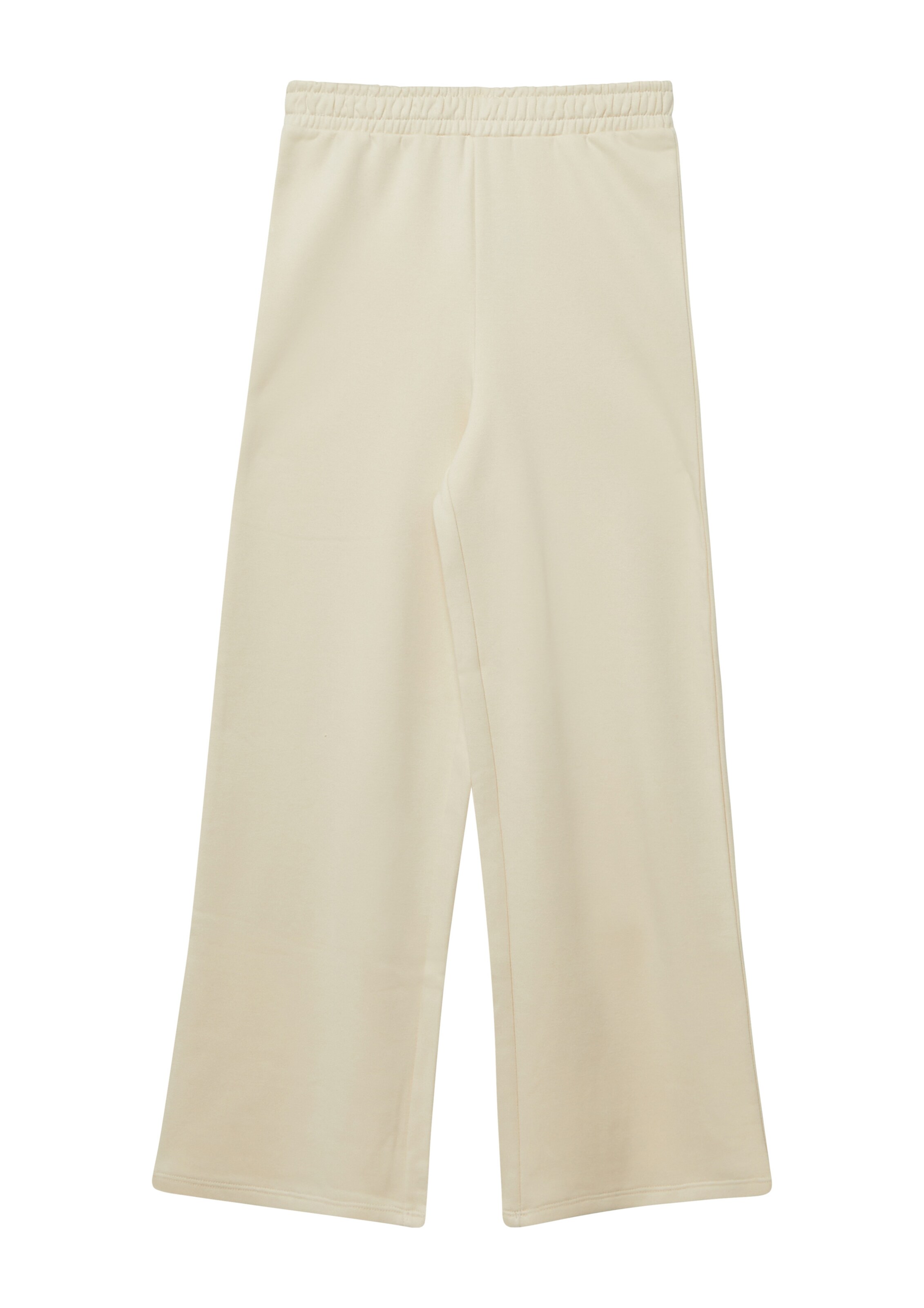 s.Oliver Wide Leg Hose in Beige: Vorderseite