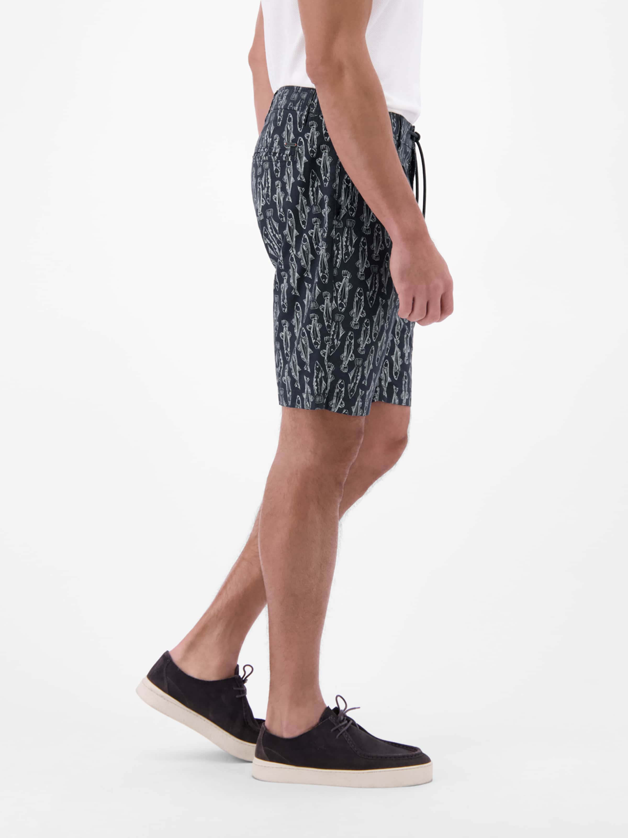 LERROS Regular Chino in Blauw