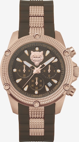 Plein Sport Analog watch in Brown: front