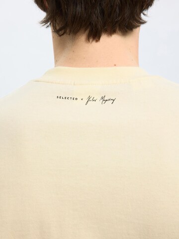 T-Shirt SELECTED en blanc