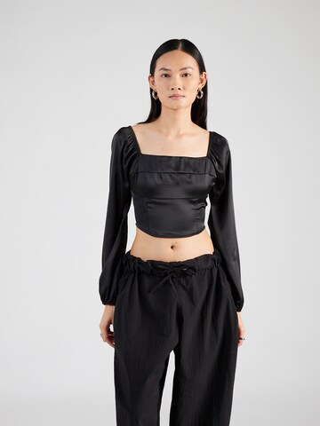 HOLLISTERBluza 'EMEA' - crna boja: prednji dio