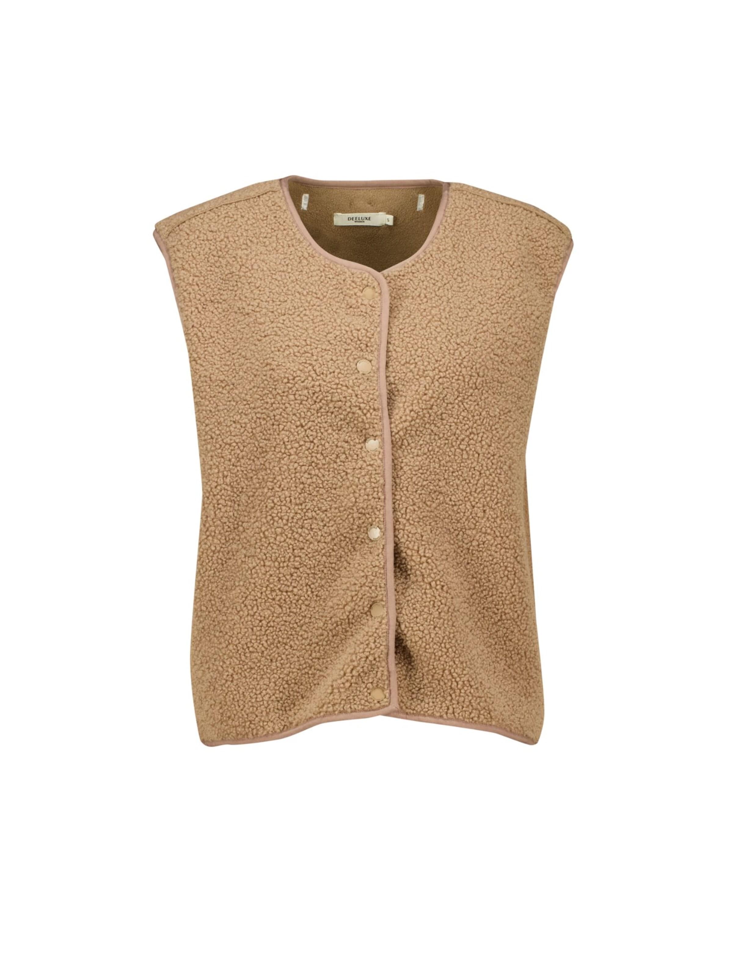 Veste mi-saison Deeluxe en beige : devant
