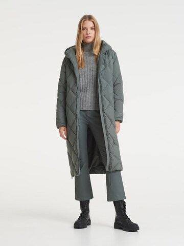 Manteau d’hiver 'Hubine' OPUS en vert : devant