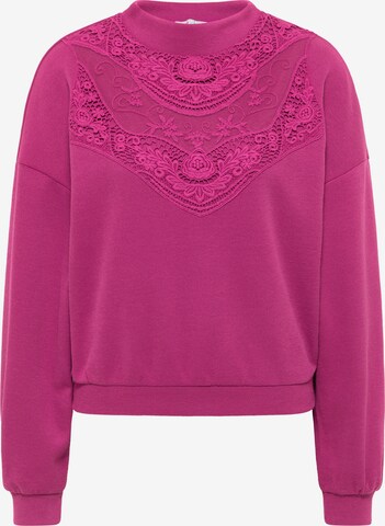 Pull-over IZIA en rose : devant