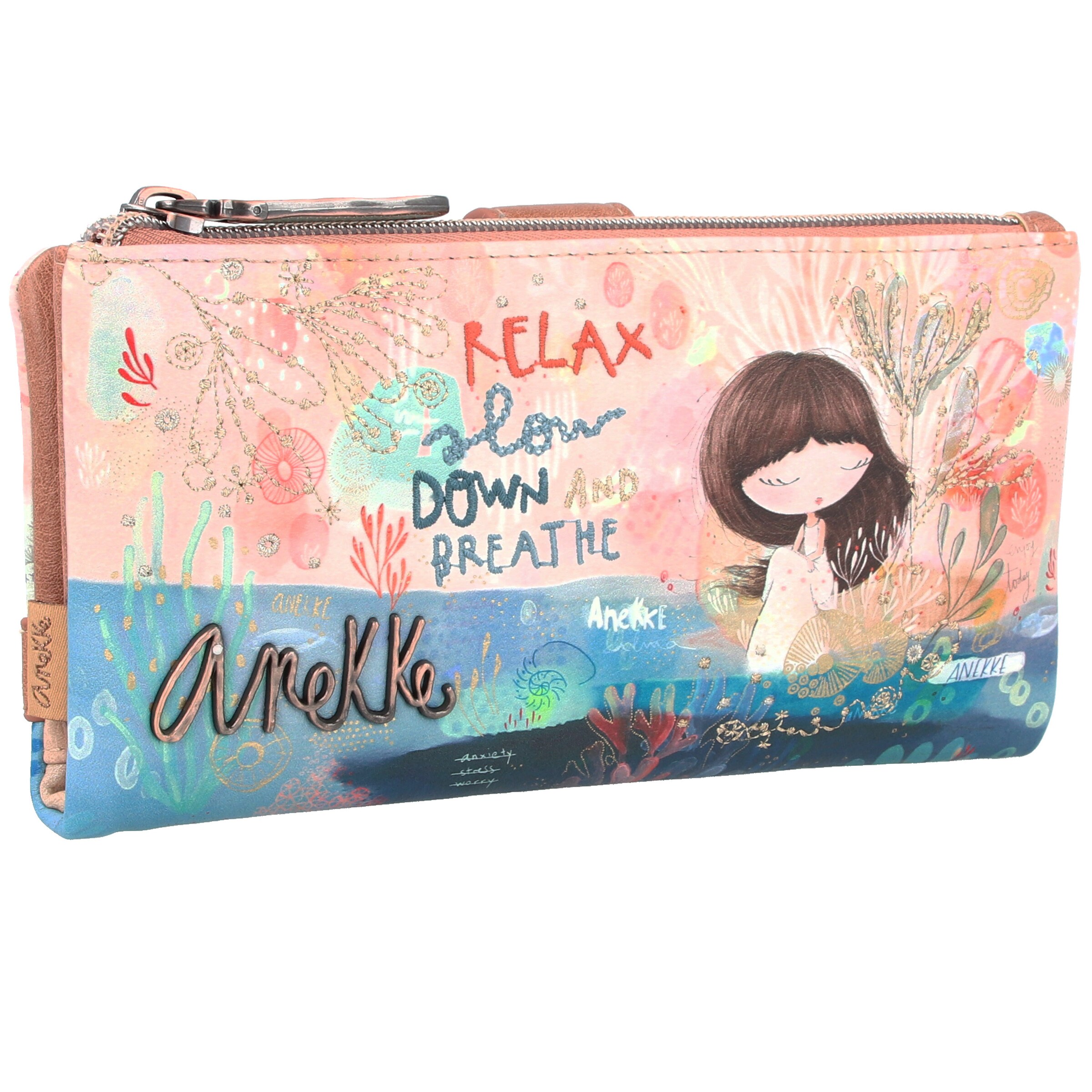 Anekke Wallet 'Mediterranean' in Mixed colors