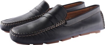 D.MoRo Shoes Loafer Farcar in Schwarz: predná strana