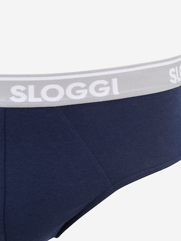 SLOGGI Regular Panty 'men GO ABC' in Blue