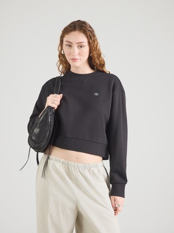 Calvin Klein Jeans Mikina – černá: přední strana