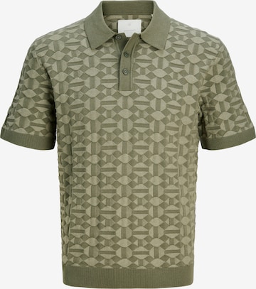 Pull-over 'JPRKALVIN' Jack & Jones Plus en vert : devant