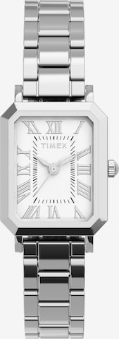 Montre à affichage analogique TIMEX en argent : devant