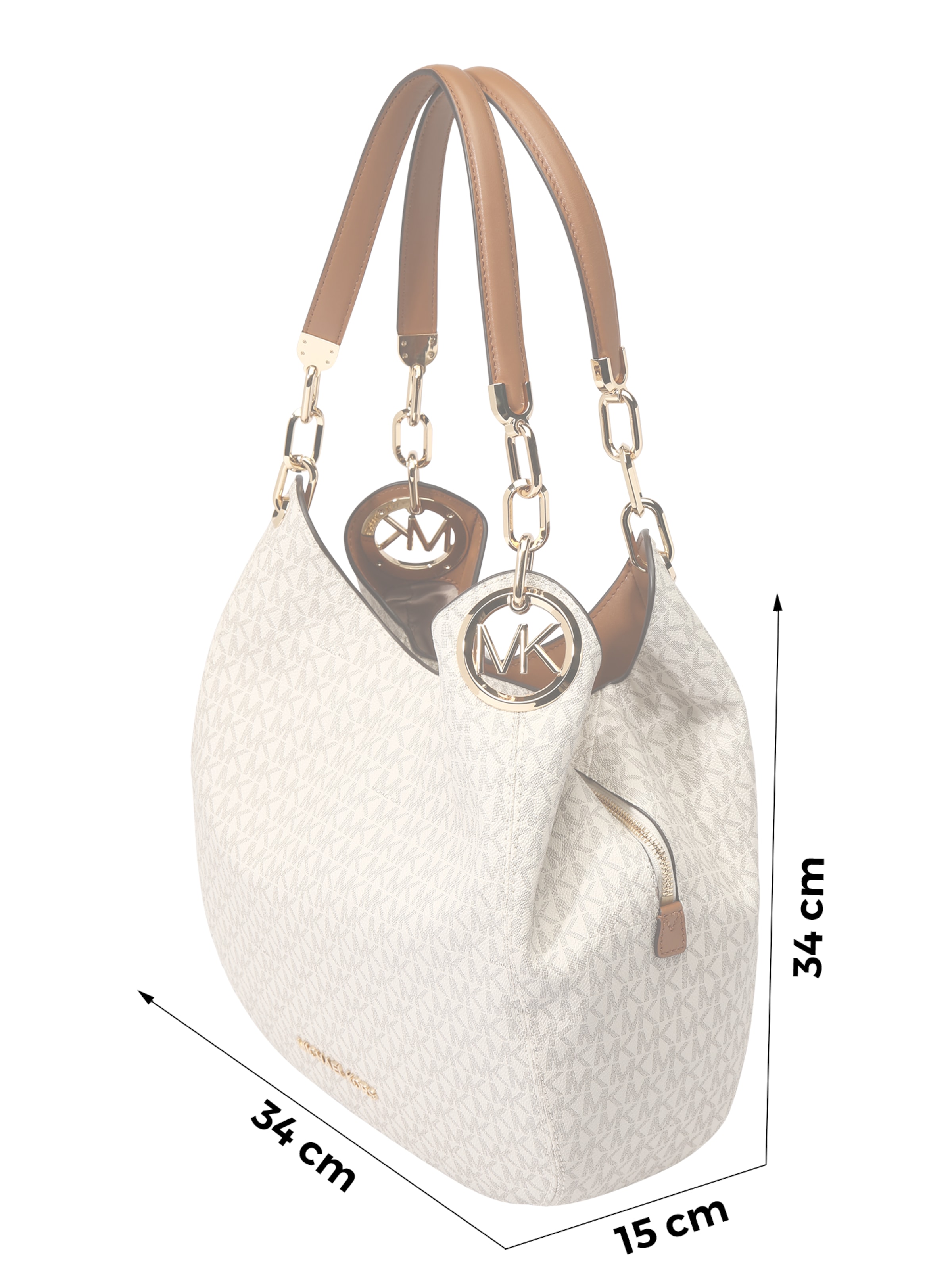 MICHAEL Michael Kors Handbag 'Lillie' in Beige